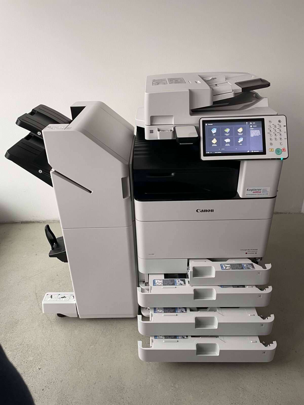 Farbdrucker Canon IR C5550i III DUAL-SCANNER Broschüren-Finisher – Bild 2