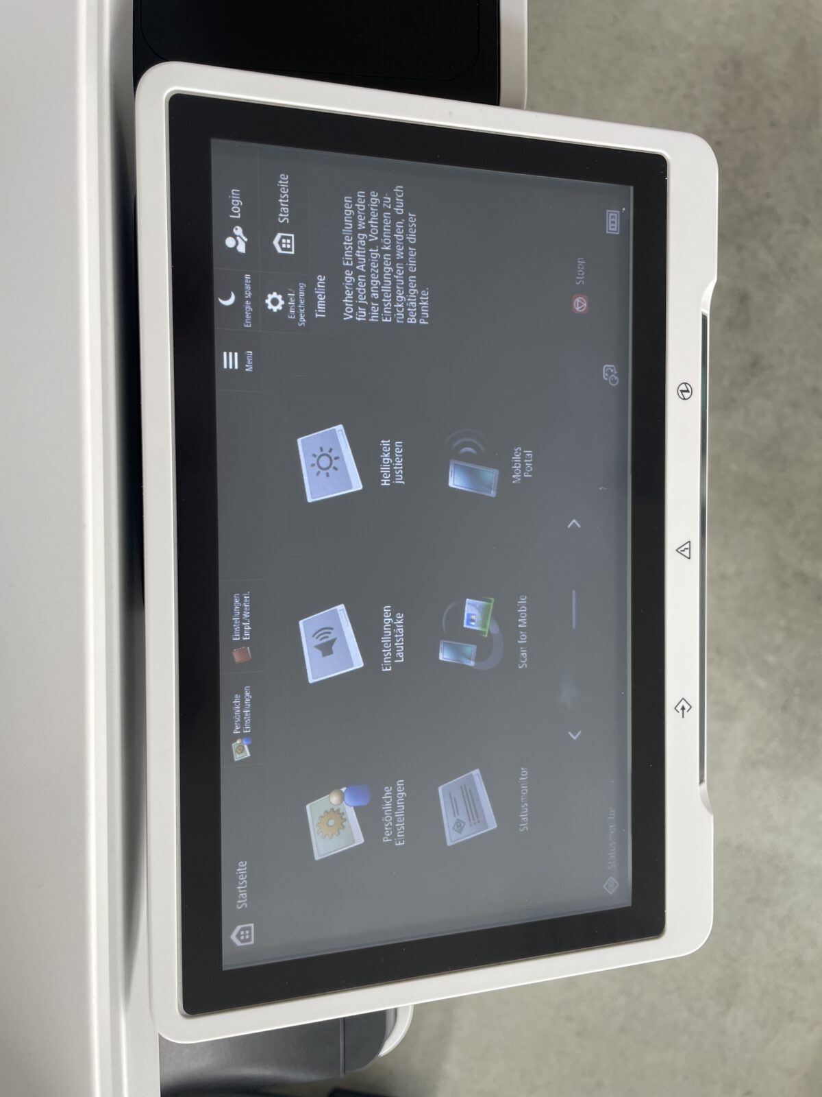 Canon IR DX C3830i Scanner, Kopierer, Fax, WLAN – Bild 5