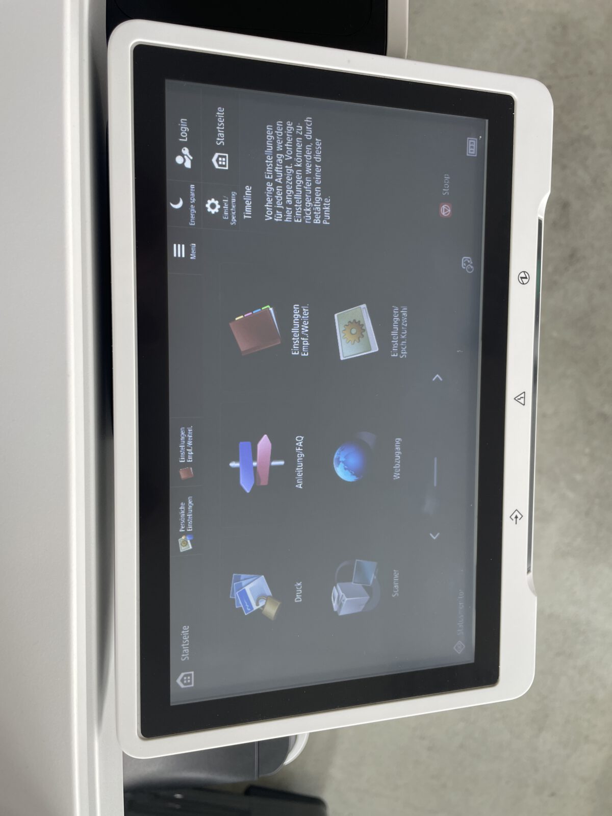 Canon IR DX C3830i Scanner, Kopierer, Fax, WLAN – Bild 4