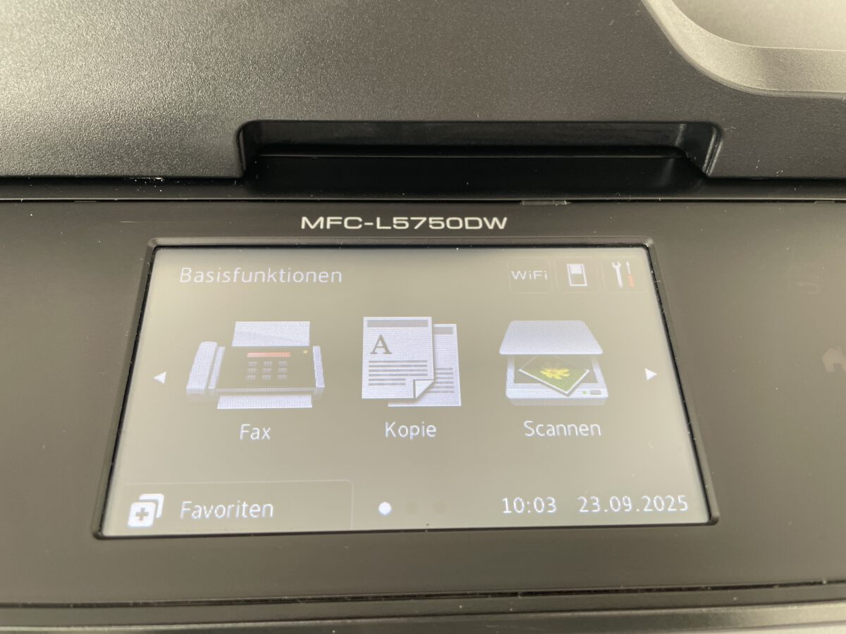 Brother MFC-L5750dw WLAN s/w Laserdrucker DUAL-Scanner 40 Seiten/Min.